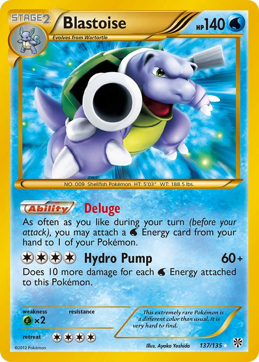Blastoise - 137/135 - (Very Lightly Played)