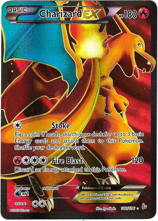 Charizard EX - 100/106 - (Very Lightly Played)