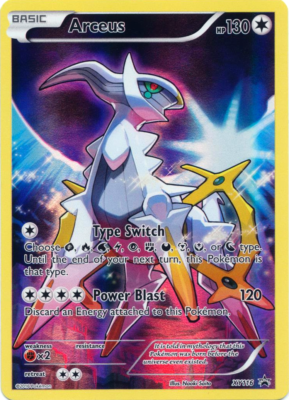 Arceus - XY116 - (Very Lightly Played)