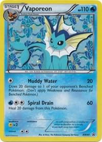 Vaporeon - BW89 - (Lightly Played)