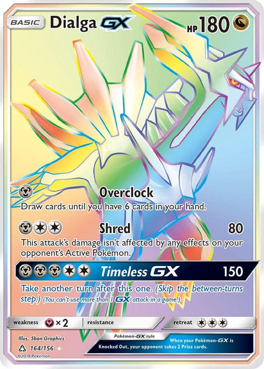 Dialga GX - 164/156 - (Very Lightly Played)