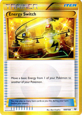 Energy Switch - 109/108 - (Very Lightly Played)