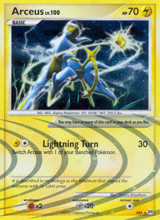 Arceus - AR6 - (Lightly Played)