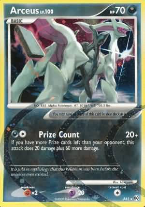 Arceus - AR1 - (Lightly Played)