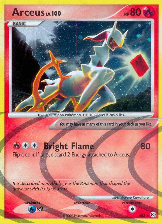 Arceus - AR3 - (Lightly Played)