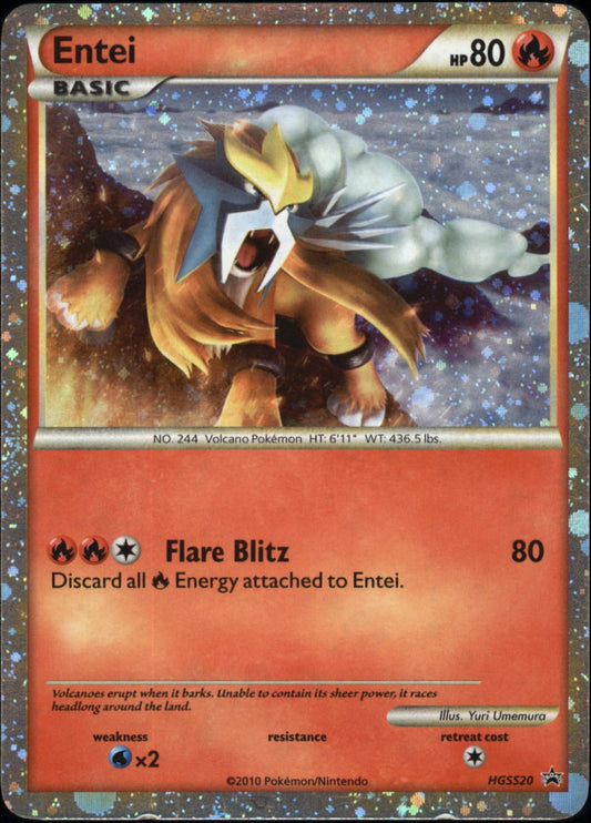 Entei - HGSS20 - Holo Rare