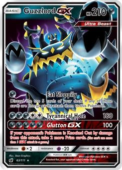 Guzzlord GX - 63a/111 - Alternate Art