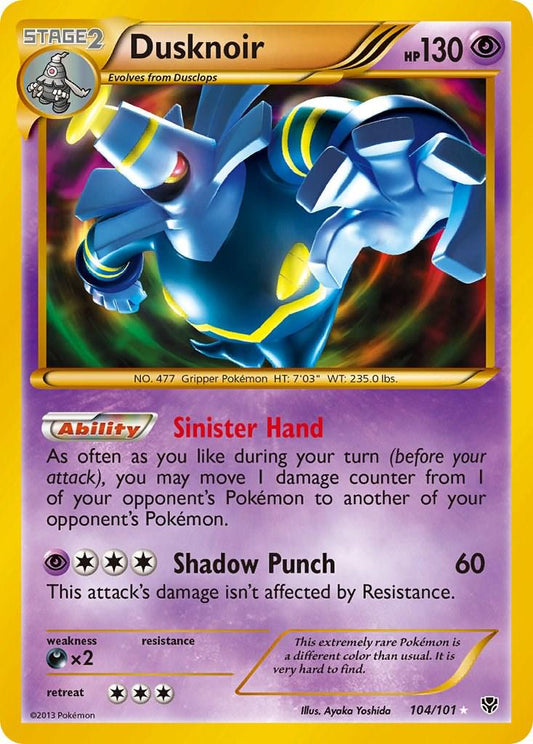 Dusknoir - 104/101 - Secret Rare