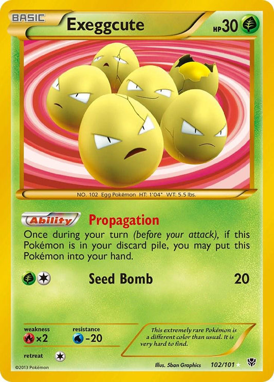 Exeggcute - 102/101 - Secret Rare