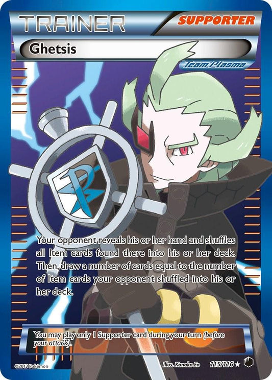 Ghetsis - 115/116 - Full Art - (Lightly Played)