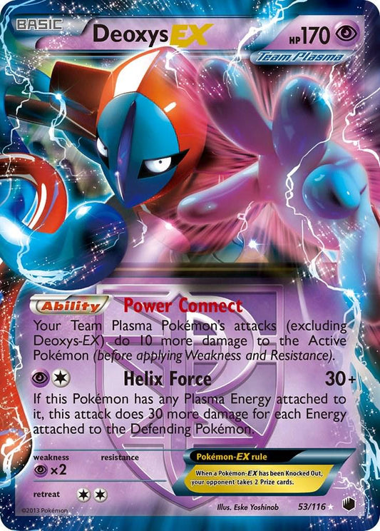 Deoxys EX - 53/116 - Ultra Rare