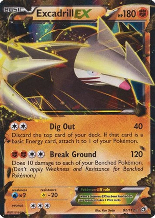 Excadrill EX - 82/113 - Ultra Rare