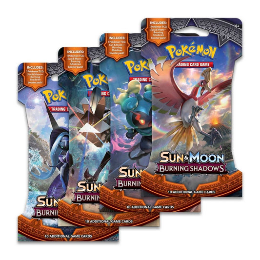 Burning Shadows Sleeved Blister Art Set (4)