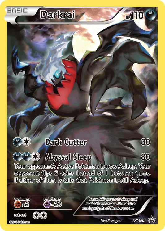 Darkrai - XY114 - Promos (Very Lightly Played)
