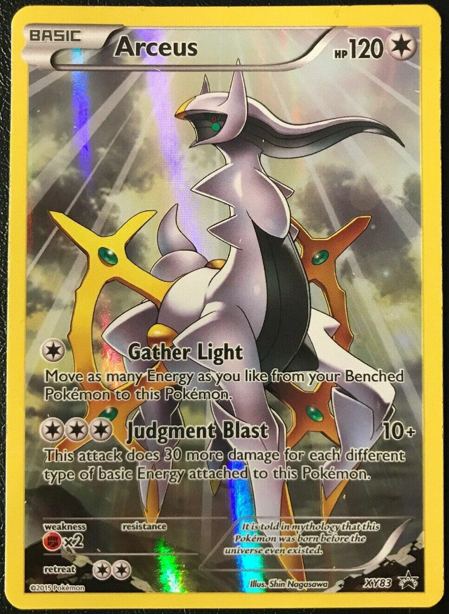Arceus - XY83 - Promo (Very Lightly Played)