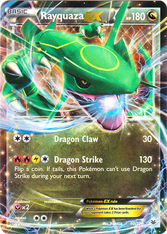 Rayquaza EX - 60/108 - Ultra Rare