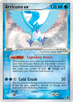 Articuno EX - 114/112 - Holo Rare