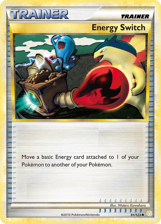 Energy Switch - 91/123 - Reverse Holo (Lightly Played)