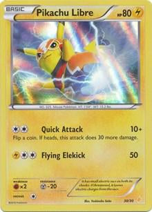 Pikachu Libre - 30/30 - Holo Rare