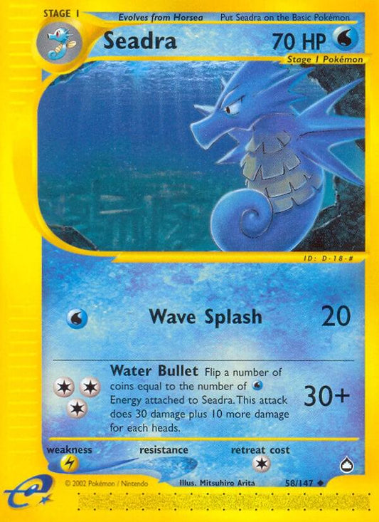 Seadra - 58/147 - Reverse Holo