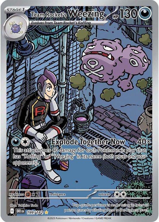 Team Rocket’s Weezing - 199/182 - Illustration Rare