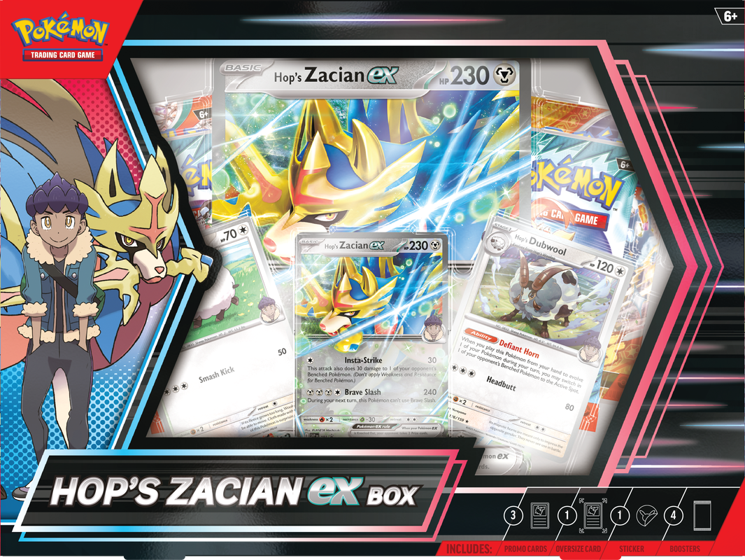 Hop’s Zacian EX Box