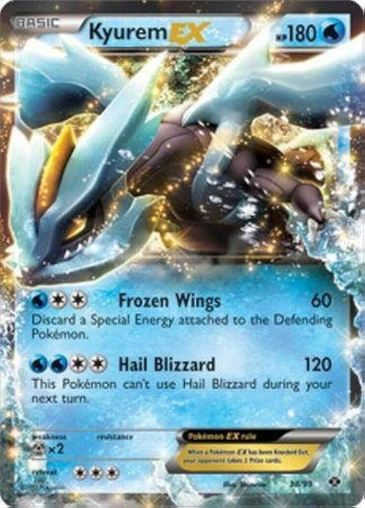 Kyurem EX - 38/99 - Ultra Rare (Very Lightly Played)