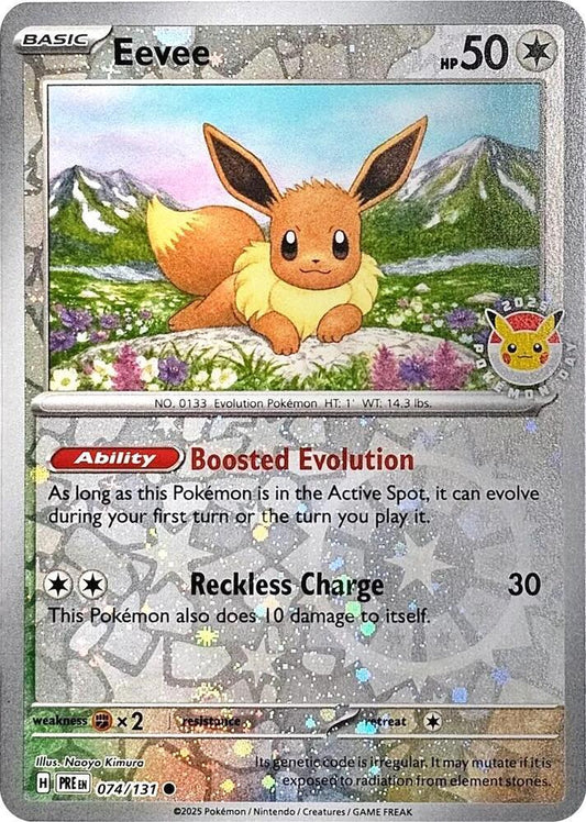 Eevee - 074/131 - Pokemon Day 2025 Promo