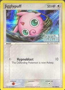 Jigglypuff (Stamped) - 53/100 - Reverse Holo - (MP)