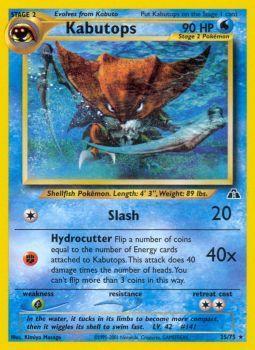Kabutops - 25/75 - Rare - Unlimited Edition - (LP)