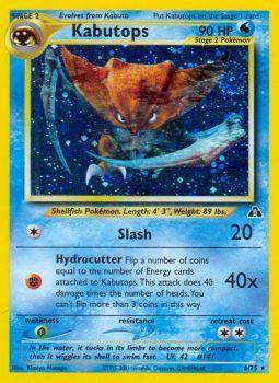 Kabutops - 06/75 - Holo Rare - Unlimited Edition - (LP)