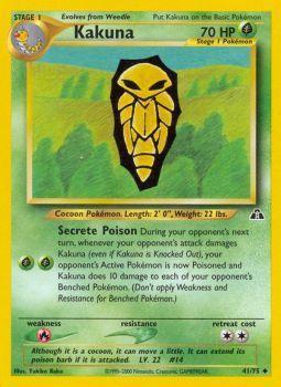 Kakuna - 41/75 - Uncommon - Unlimited Edition - (NM)