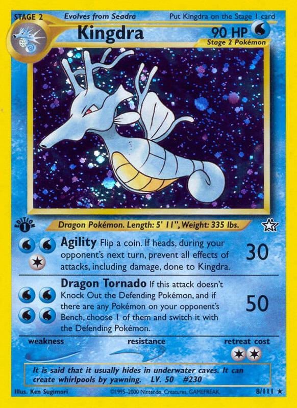 Kingdra - 8/111 - Holo Rare - (VLP)