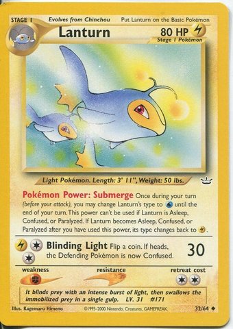 Lanturn - 32/64 - Uncommon - Unlimited Edition - (VLP)
