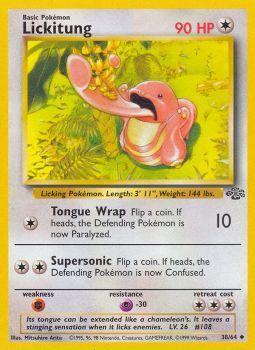 Lickitung - 38/64 - Uncommon - Unlimited Edition - (MP)
