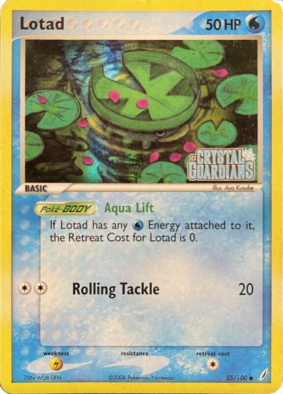 Lotad (Stamped) - 055/100 - Reverse Holo - (VLP)