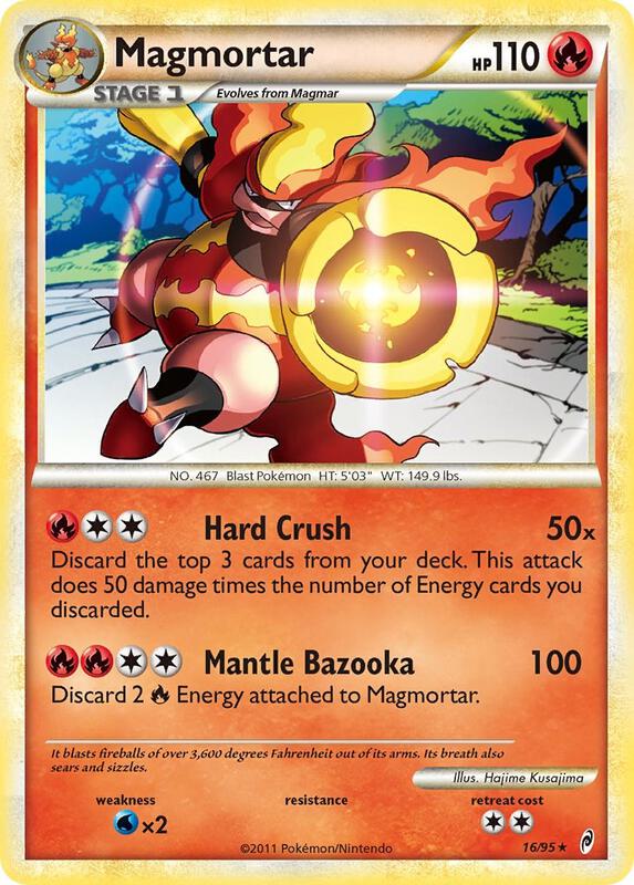 Magmortar - 16/95 - Holo Rare - (VLP)