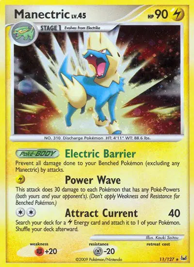 Manectric - 11/127 - Holo Rare