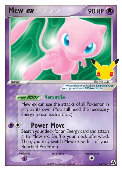 Mew ex - 088/092 - Classic Collection