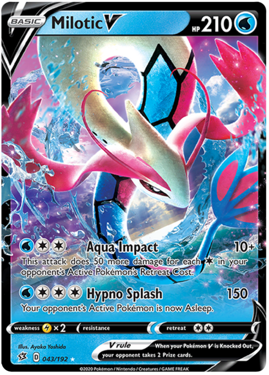 Milotic V - 043/192 - Ultra Rare