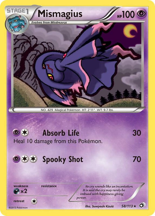 Mismagius 58/113 - Rare - Normal