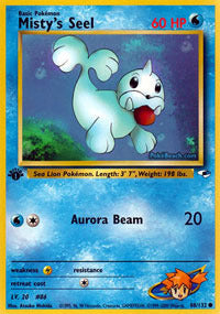 Misty's Seel - 88/132 - Common - 1st Edition - (LP)