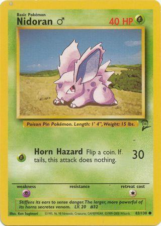 Nidoran M - 083/130 - Common - Unlimited Edition - (VLP)
