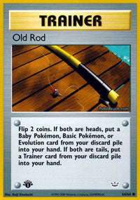 Old Rod - 64/64 - Common - Unlimited Edition - (NM)