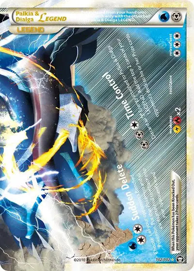Palkia & Dialga Legend (Bottom) - 102/102 - Ultra Rare