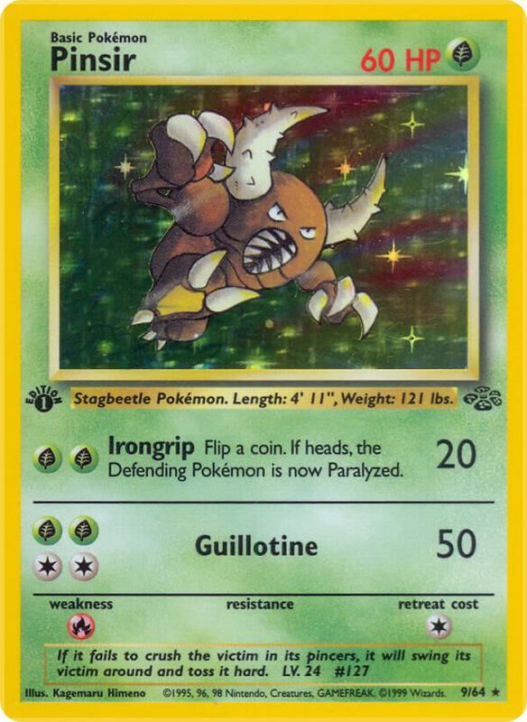 Pinsir - 9/102 - Holo Rare - 1st Edition - (DMG)