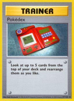 Pokedex - 087/102 - Uncommon - Shadowless - (LP)