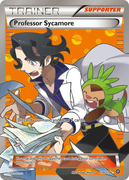 Professor Sycamore 114/114 - Holo Rare - Lightly Played