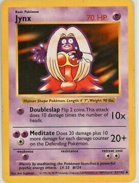Jynx 31/102 - Shadowless - Heavily Played
