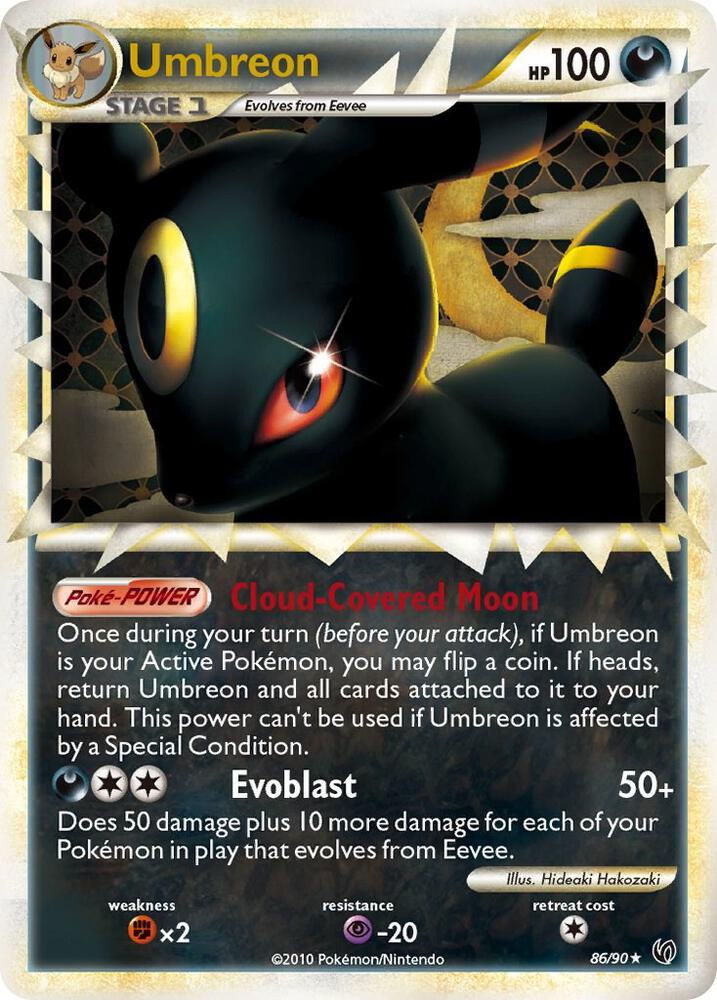 Umbreon (Prime) 86/90 - Holo Rare - Near Mint